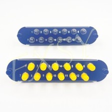 CCH Fiber Optical Adapter Panel 12 ST SM MM Compatible CORNING CCH-CP12-19T 15T picture