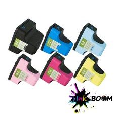 6 Ink Cartridge replace for HP 02xl Photosmart C6150 C5150 C7280 D7360 picture