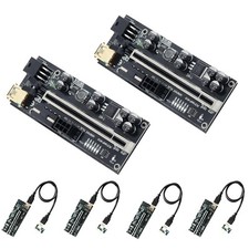 Ziyituod PCIe Riser 6PCS, 010S GPU Riser Express Kits 16X bis 1X   6 Pcs picture