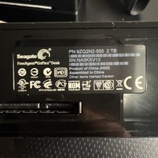 Seagate FreeAgent GoFlex Desk 2TB USB 3.0 External Portable HDD picture