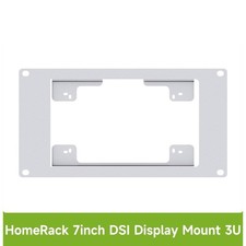 Waveshare HomeRack 7inch DSI Display Mounting Panel, 3U Mounting Space picture
