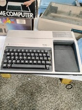 🔥REAR VTG SS Texas Instruments TI99 /4a Home Computer +  Cables / No Power Cord picture