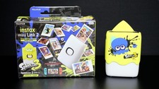 Fujifilm Instax Mini Link 2 Cheki Smartphone Printer W/ Nintendo Splatoon 3 Case picture