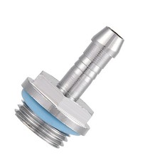 6 PCS PC Water Cooling TwoTouch Fitting G1/4 Thread Barb Connector For Tube KXEB picture