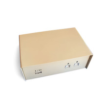 USB Switch Push Button AB 1A-2B - Beige picture