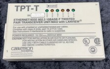 Cabletron Systems TPT-T 10 Base-T Twisted Pair Transceiver Unit/MAU With Lanview picture