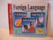 Foreign Language Series German French Spanish CD Encore Software Gold Collection picture