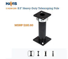 C-HDM-209 8.5″ Heavy-Duty Telescoping Pole, New with Accessories (Bolts, nuts..) picture