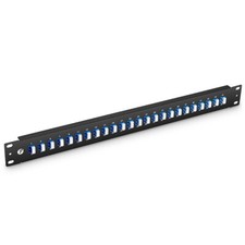NEW FHU 1U 19'' Fiber Adapter Panel 48 Fibers OS2 Single Mode 24x LC UPC Duplex picture