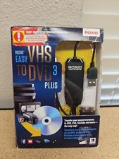 Roxio Easy VHS to DVD Plus 3 Video Transfer Compatible w/ software NOS VTG A8 picture