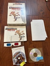 Vintage Hash Animation Master V10.5 3D Software & Upgrade 2 CDs Box Manual picture