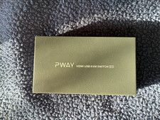PWAY 2 Port USB/HDMI KVM Switch with cables picture
