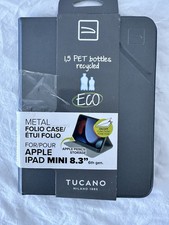 Tucano Metal Folio Case for iPad mini (6th Gen, Space Gray) picture