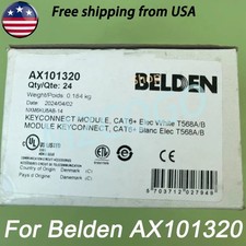 24-QTY For Belden AX101320 Category 6 KeyConnect RJ45 Jack Module White Box picture