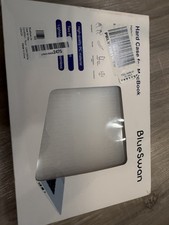 BlueSwan MacBook Air 13 in Hard Case Clear/Black Plastic Lightweight Cover picture