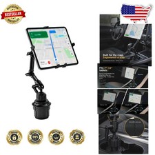 Heavy Duty Aluminum Tablet Car Mount - Fits 7-11