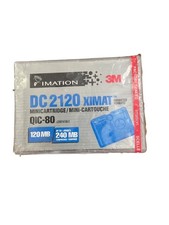 Imation DC 2120 Ximat QIC-80 Mini Data Cartridge 120MB Factory Sealed picture