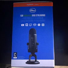 Blue Yeti USB Condenser Microphone for Gaming & Streaming - Black picture