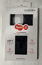 Tech21 EvoCheck MagSafe Flexshock Case For iPhone 15 Pro - Smokey/Black picture