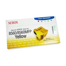Genuine Xerox 8560/8560MFP Yellow Solid Ink Toner Cartridge Phaser 108R00725 picture