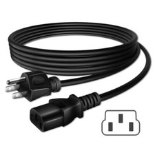 6ft UL AC Power Cord Cable For MSI Aegis ZS 3CR-052US Gaming Computer Tower picture