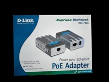 D-Link DWL-P200 PoE Adapter Power over Ethernet Injector Splitter Kit picture