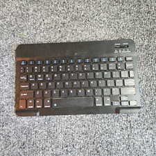 Compact Bluetooth Wireless Mini Keyboard Black Built-In Battery English QWERTY picture
