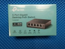 TP-Link TL-SG705P 5-Port Gigabit PoE+ Desktop Switch, 4 PoE+ Ports with 65W picture