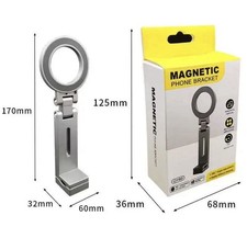 Universal Magnetic Phone Holder Travel Essentials Multi-axis Rotation Hands-Free picture