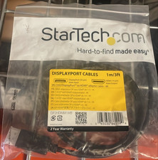 StarTech.com DisplayPort to HDMI Adapter Cable 3ft 1m Male to Male 4K Video picture
