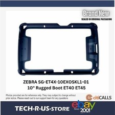 Zebra SG-ET4X-10EXOSKL1-01 Rugged Boot Exoskeleton for 10