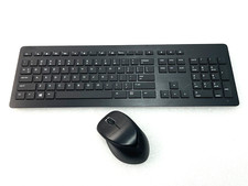 HP WIRELESS Keboard 917665-001 Z9241AA#ABA w/ MOUSE 1JR31AA NO DONGLES INCLUDED picture