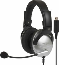 Multimedia Stereo Headphone with USB Plug (SB45 USB),Red picture