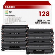 10 Pack Toner Cartridge For Canon 128 ImageClass D530 MF4770n MF4880dw MF4890dw picture