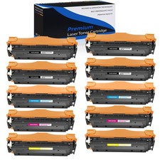 10PK CC530A -CC533A 304A Color Toner Set for HP LaserJet CM2320fxi CM2320n picture