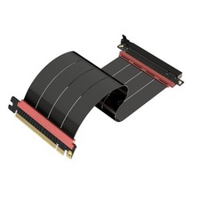 LINKUP PCIe 5.0 Riser Cable | Vertical GPU Mount | Straight, 25cm |... Fast Ship picture