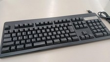 TOPRE SJ08B0 Wired USB Keyboard Japanese 108-Key Layout 4mm Key Stroke Dark Gray picture