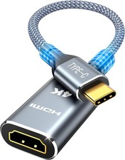 Highwings USB C to HDMI Adapter (4K@60Hz), USB Type C to HDMI Cable Adapter picture
