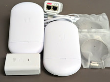 Pre-programmed Ubiquiti NanoStation 5AC Locos Wireless Bridge w/ PoE Adapters picture