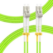 5m/16ft LC to LC OM5 Multimode Fiber Optic Patch Cable Network Cord picture