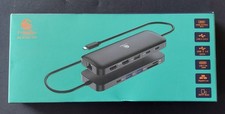 Laptop Docking Station Dual Monitor 11-in-1 USB C Docking Station with Dual 4K picture