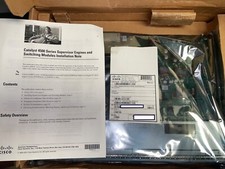 Cisco WS-X4748-UPOE+E 4500 E-Series Catalyst Switch Module Factory Seal Open Box picture