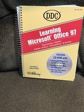 DDC LEARNING MICROSOFT OFFICE 97 - Manual & CD picture