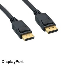 Kentek 15FT DisplayPort 1.2 Cable Cord Male M/M 20 Pin 28 AWG for PC MAC HDTV 4K picture