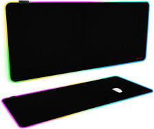 Large RGB Gaming Mouse Pad, 47.2X19.7 Inch Extended LED Mousepad with 9 Lighting picture