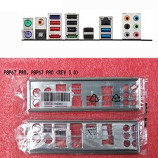 Original For Asus P8P67 PRO Shield IO I/O Rear Baffle Backplate Motherboard picture
