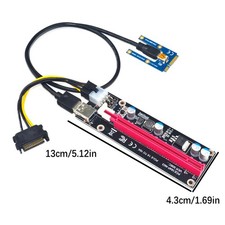 Mini PCIe to PCI 16X Riser for Laptop External Card EXP GDC BTC Miner picture