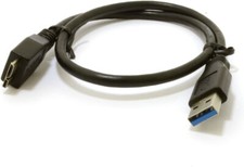 USB DATA TRANSFER CABLE CORD FOR TOSHIBA EXTERNAL HARD DRIVE HDD picture