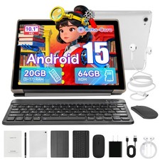 10.1 Inch Android Tablet Octa Core Android 15 Face ID 20GB RAM 64GB ROM picture