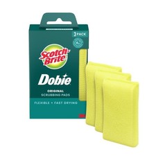 3M Scotch-Brite Dobie All-Purpose Pads, 3-Count (Pack of 2) - FBA_7232F picture